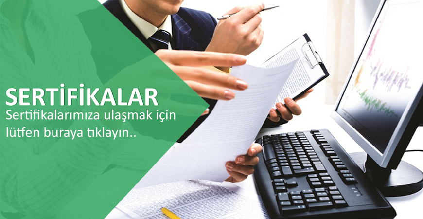 Sertifikalar